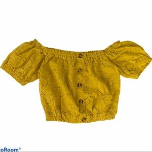 Blāshe off shoulder blouse Size S